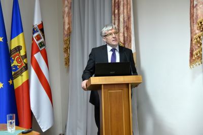 arin Bauer – Doctor Honoris Causa și Marc Schaan – Profesor Asociat al USMF „Nicolae Testemițanu”