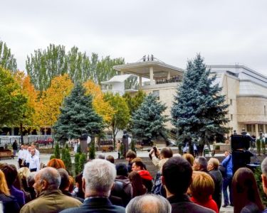 Inaugurarea savanților și medicilor iluștri