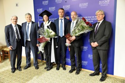 arin Bauer – Doctor Honoris Causa și Marc Schaan – Profesor Asociat al USMF „Nicolae Testemițanu”