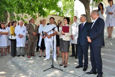 Inaugurarea aulei „Victor Gheţeul”