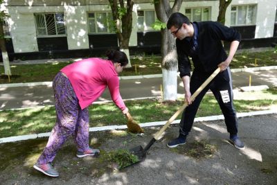 Zi de curățenie la USMF ”Nicolae Testemițanu”