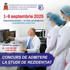 admitere in rezidentiat